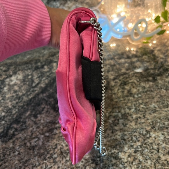 DOLCE & GABBANA Satin Bow Shoulder Bag/Hand Bag - Picture 9 of 11